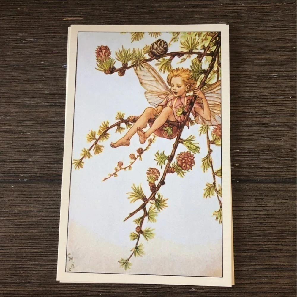 Garden Flower Fairies by: Cicely Mary Barker postcard set #2